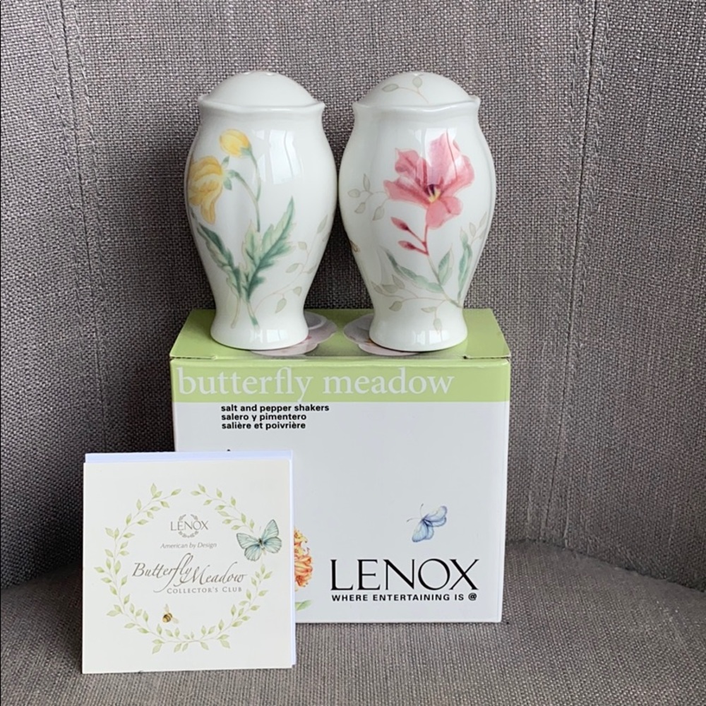 Lenox salt & pepper shakers